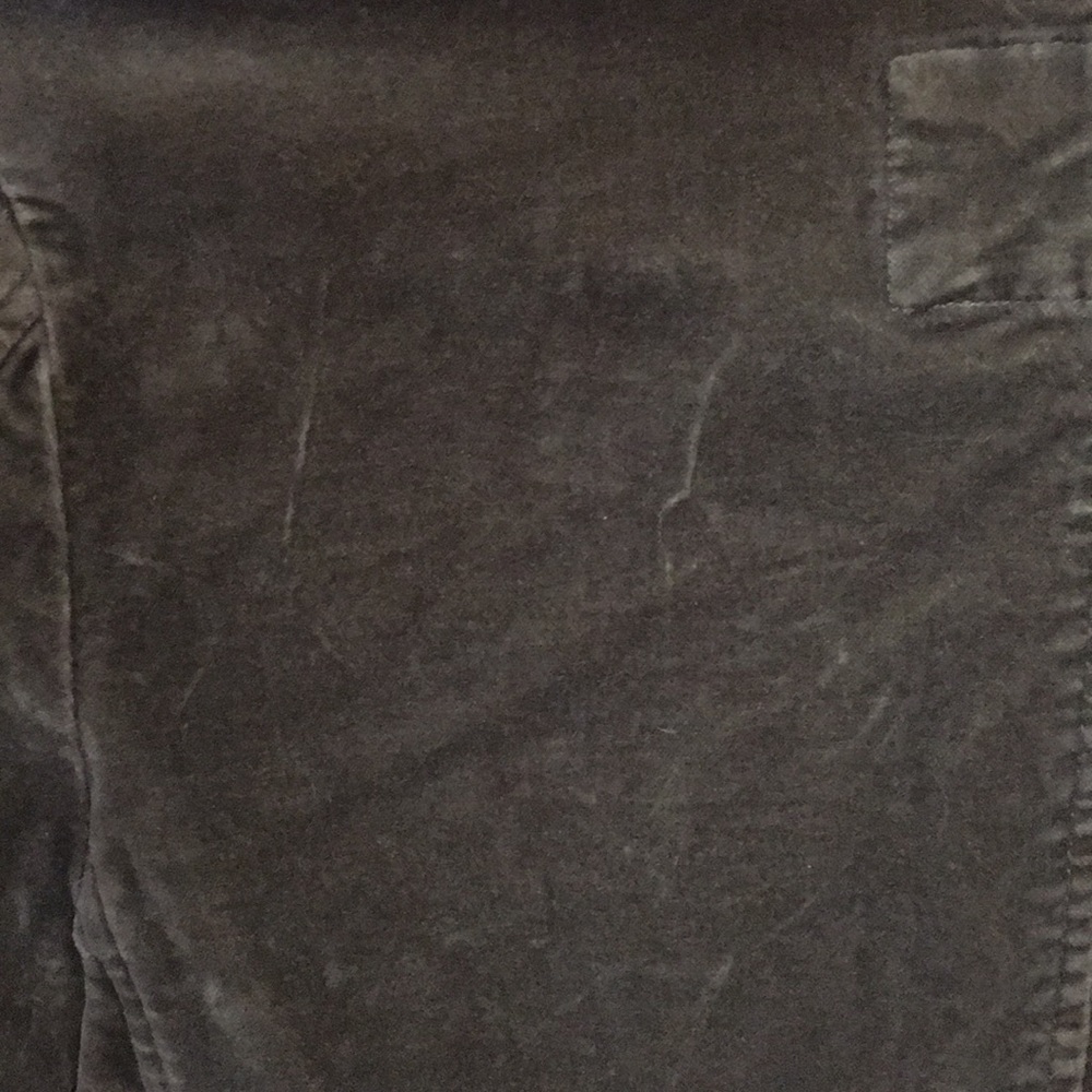 Olive Green Velour Jacket - Picture 6 of 10